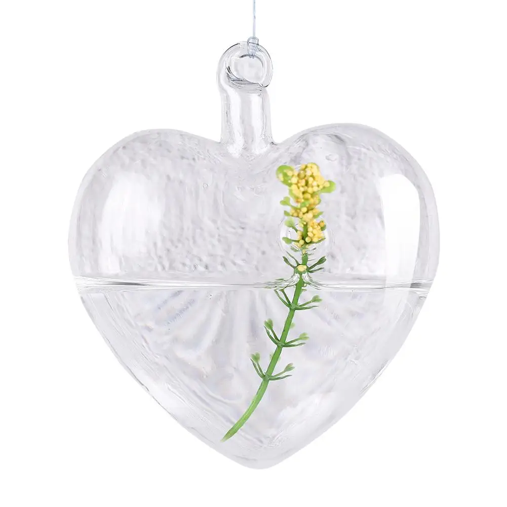 В форме сердца горшок-Террариум цветочный контейнер для Растений Декор Ваза