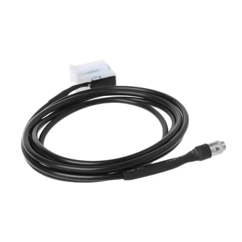

Car Aux Audio Cable Adapter 12pin Female Interface Wire For Radio CD Player