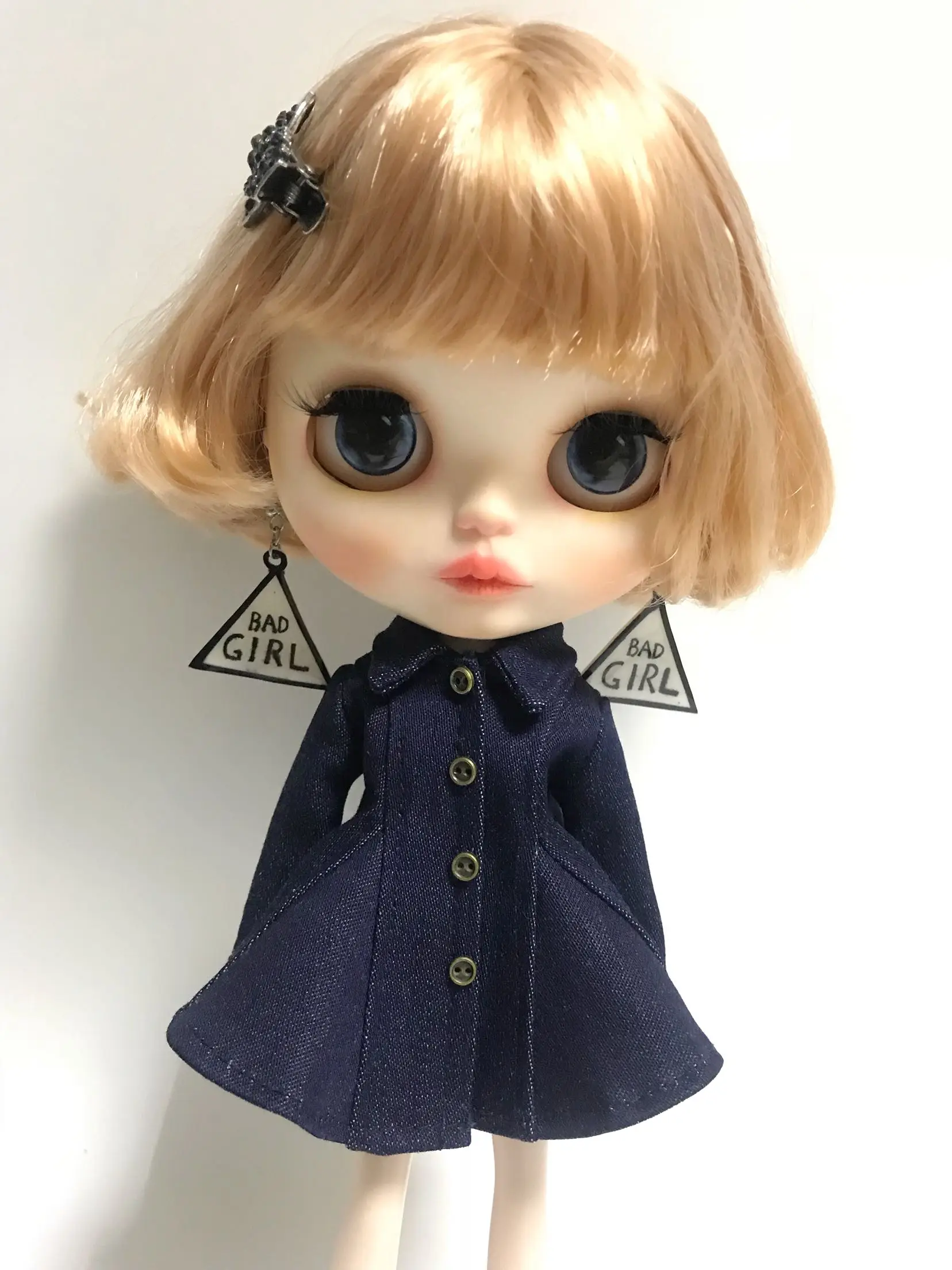 Кукла 1/6 джинсовое платье blyth юбка кукла одежда (Fit ob24 pullip azone licca ICY 1/6) | Игрушки и