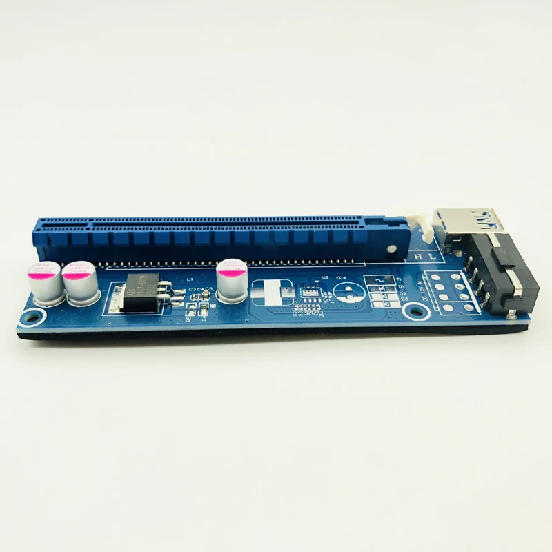 Компьютерные кабели Разъемы PCIE Riser PCI E 16x/x16 для видеокарты кабель USB 3 0 Molex 4Pin SATA Power