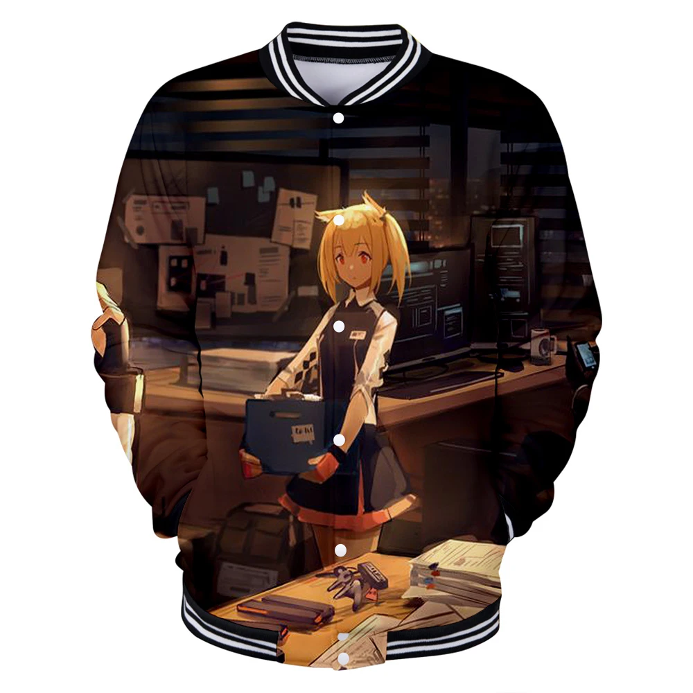 

Tomorrow's Ark leisure 3D hoodies cartoon hoodies character hoodies baseball hoodies uniform men and women