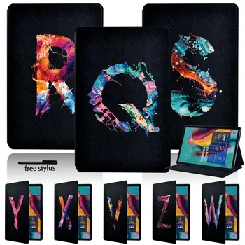 

Print Feather PU Leather Tablet Case for Samsung 7.0/10.1/9.7/10.5/9.6 Inch Shockproof Computer Protective Case Tablet Shell