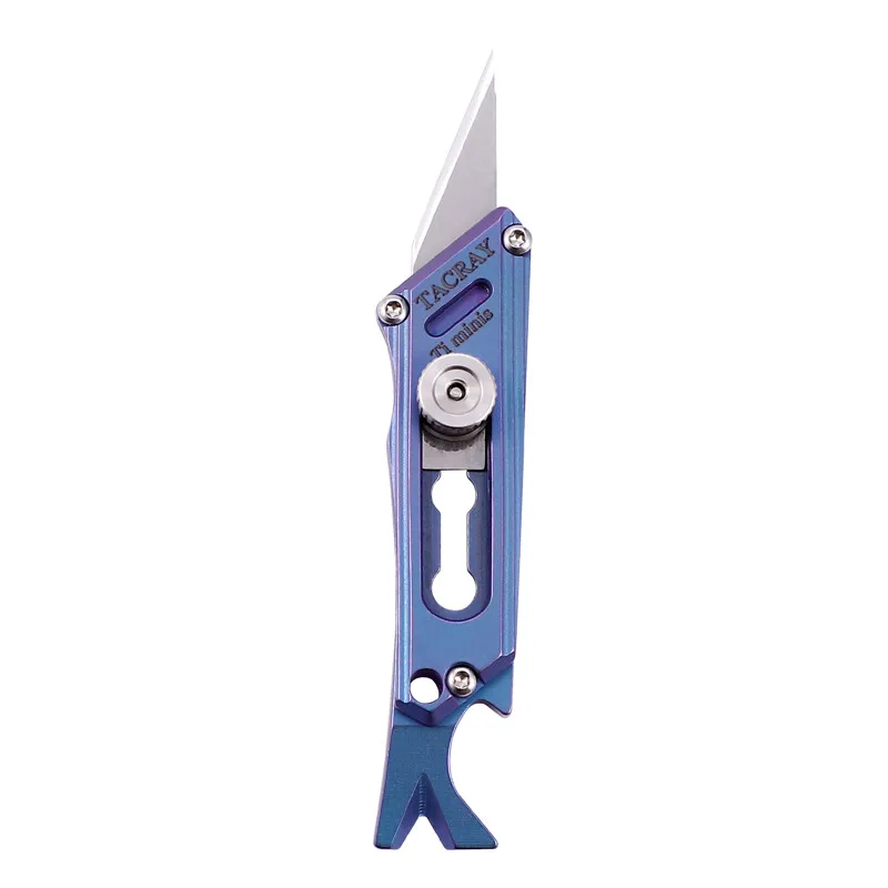 ASR Outdoor Multifunctional EDC Small Pocket Knife Multi Tool - Blue 