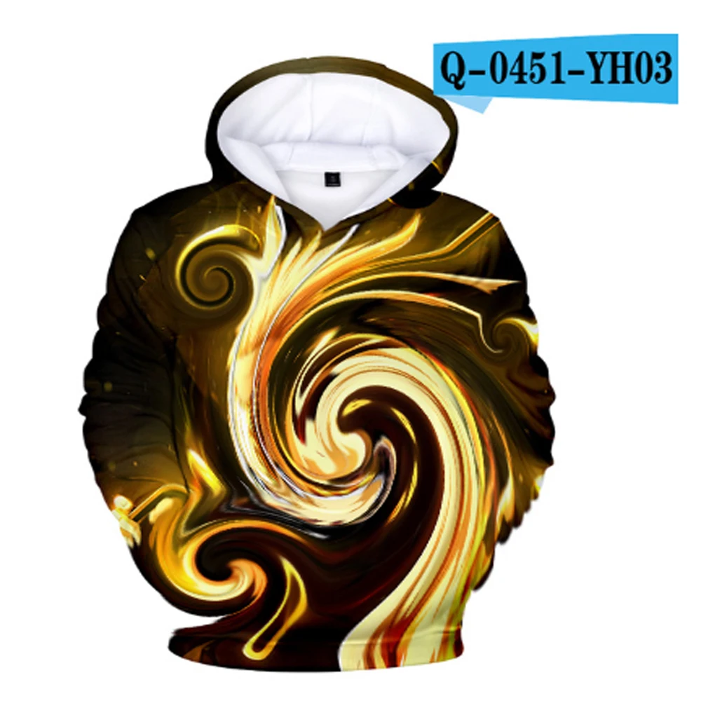 3D Hoodies Japanese Anime Fashion Sweatshirts Pullover Street-Clothes Harajuku-Hood Spring-Fall