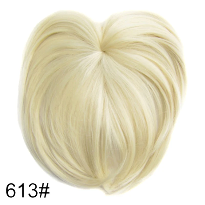 613 Шелковистые заколки для волос, парик, термостойкие волокна для наращивания волос для женщин, парики для волос - Цвет: 613