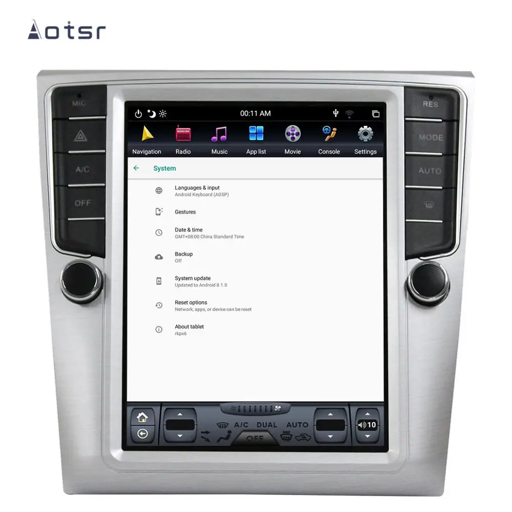 Android 8,1 Tesla стиль PX6 64 ГБ Автомобильный gps навигация для Volkswagen MAGOTAN 2012 2013 головное устройство мультимедийный плеер радио