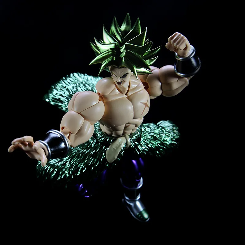 Dragon Ball Сборная модель металлическая раскраска подвижные швы Broli GK статуя ПВХ фигурка Коллекция Модель игрушки M2885