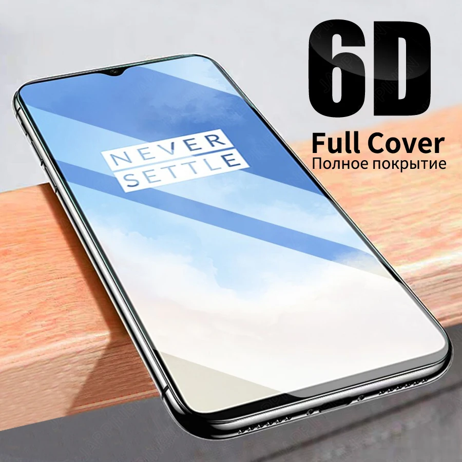 6D полное клеевое покрытие из закаленного стекла для OnePlus 7 7T стеклянная Защитная пленка для OnePlus 5 5T 6 6T 7T стекло