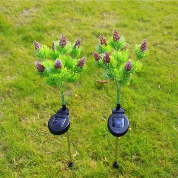 

Solar Lights LED Outdoor Lawn Light Decorative Ground Plug Lamp Solar Lights For Garden Yard Decoration Artificial Flower Lamp