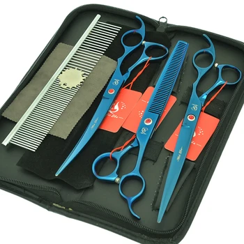 

Meisha 8.0" Professional Pet Trimming Scissors Japan Steel Dog Straight&Thinning&Curved Grooming Scissors Dog Suppliers HB0272