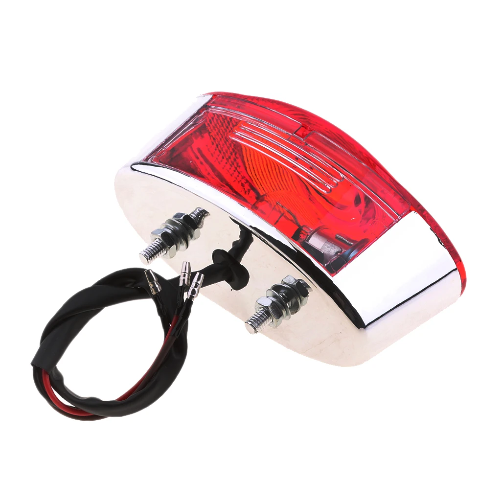 12V Bulb Motorcycle Quad ATV Running Brake License Plate Tail Light