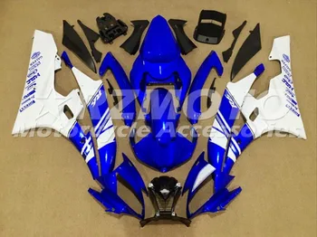 

New ABS Injection Molding motorcycle Fairings Fit For YAMAHA YZF-R6-600 2006-2007 06 07 Fairing Bodywork Set Custom blue white