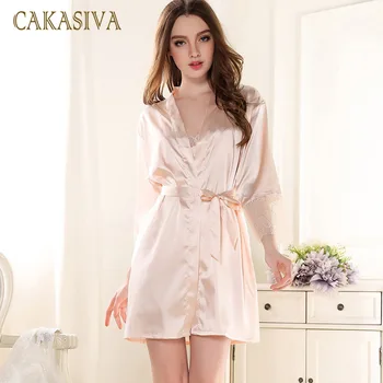 

Women's Summer Nightdress Plus Size Nightgown Bathrobe Ice Bud Silk Leisure Tops Thin Section Sleepware