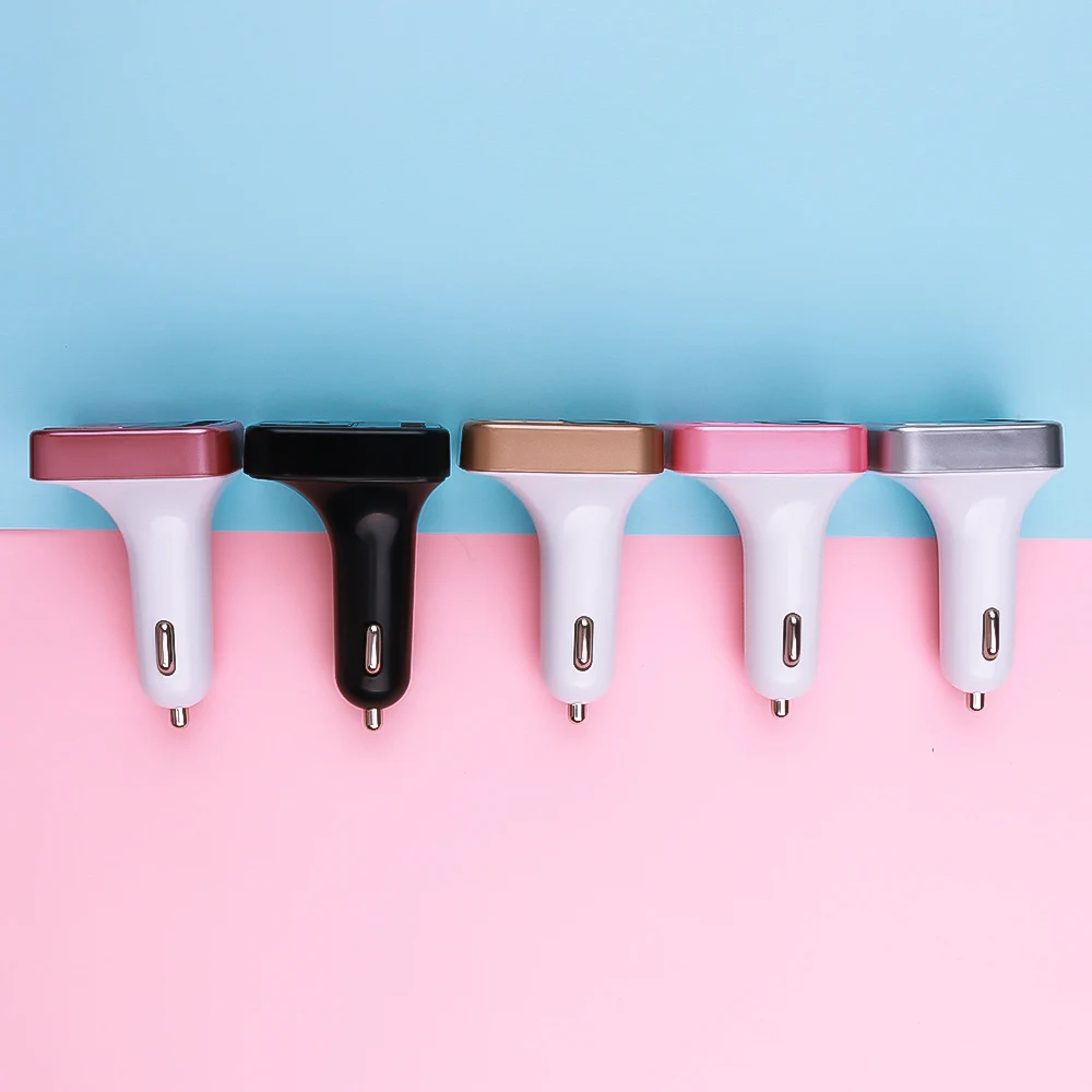 Автомобильное зарядное устройство Bluetooth с двумя USB портами|Кабели адаптеры и