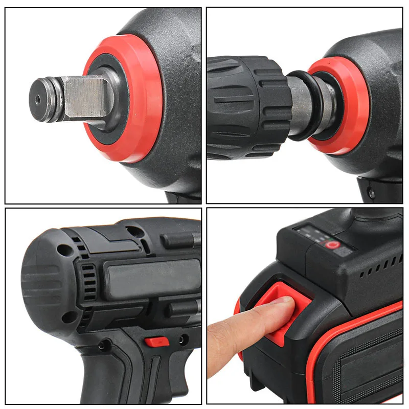 

Wireless Impact wrench Brushless Key 360Nm Socket Rechargeable Drilling