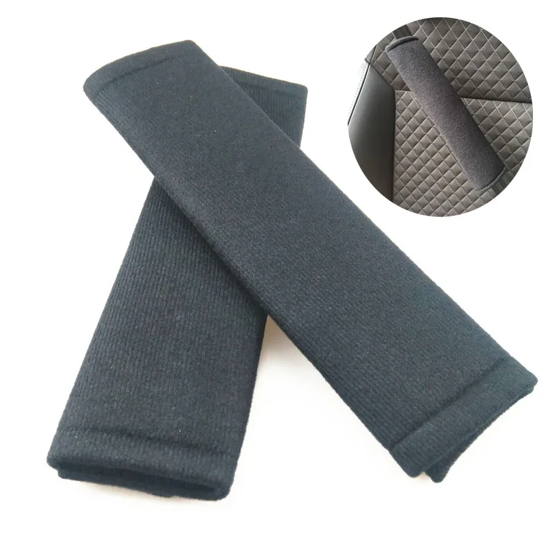 2 накладки на ремень безопасности мягкая бархатная Наплечная подушка для