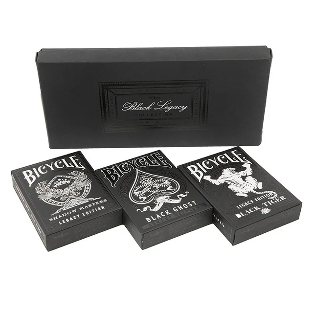 Jeu de Carte - BICYCLE - Magie - Deck truqué : Black Tiger