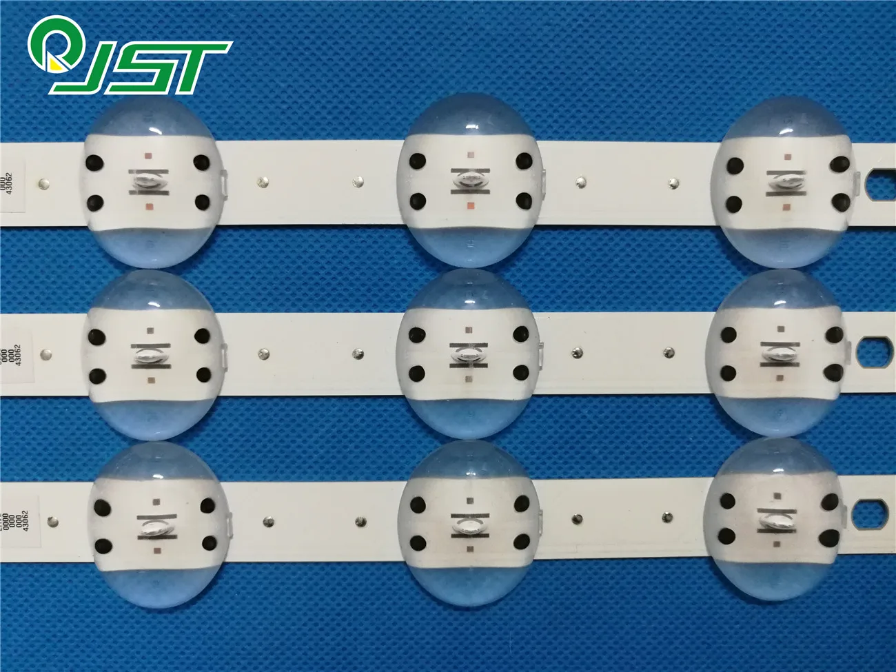 New 3pcs/Kit LED strips for LG 43 TV 43UK6500AUA BUSWLJM SSC Trident 43UK65 SSC 43UK65(LGD) 8LED SVL430A62 REV1.0