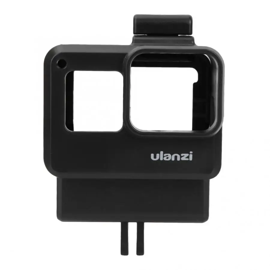 Защитный чехол Ulanzi V2 для камеры Gopro, рамка для камеры, крепление для Gopro Hero 7 6 5 с удлиненным портом, крепление для горячего башмака