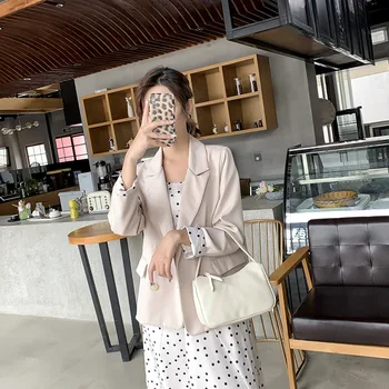 

2020 bag women Europe and America new fashion handbag simple white shoulder bag