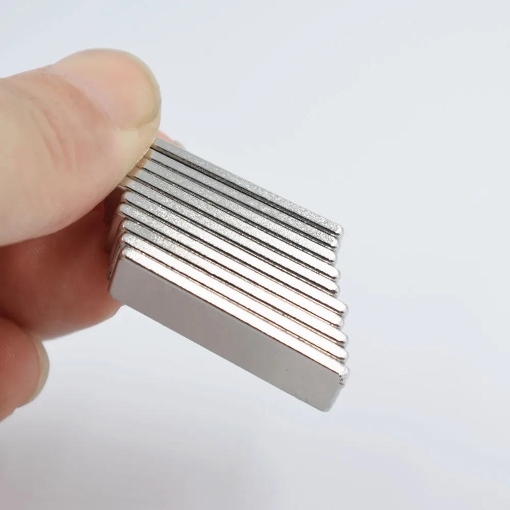 10pcs Neodymium magnet 30x10x2mm Rare Earth Strong block permanent fridge Electromagnet NdFeB nickle magnetic square neodymium magnets magnetic blocks