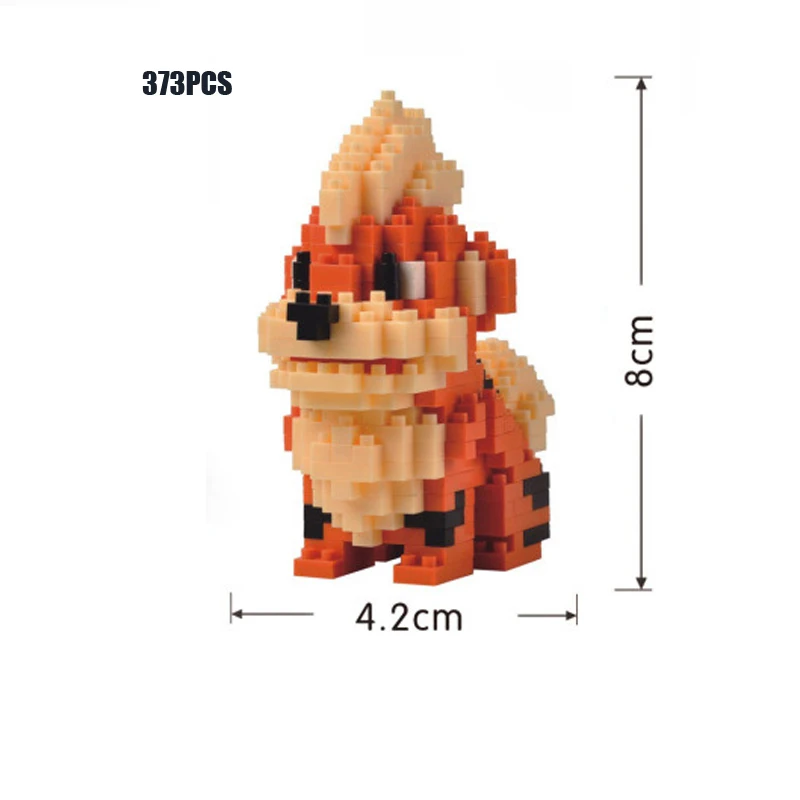 Мультфильм игра poke XY& Z микро алмазный блок Croagunk Froakie Dedenne Chespin Raichu Fennekin Growlithe nanobricks игрушки