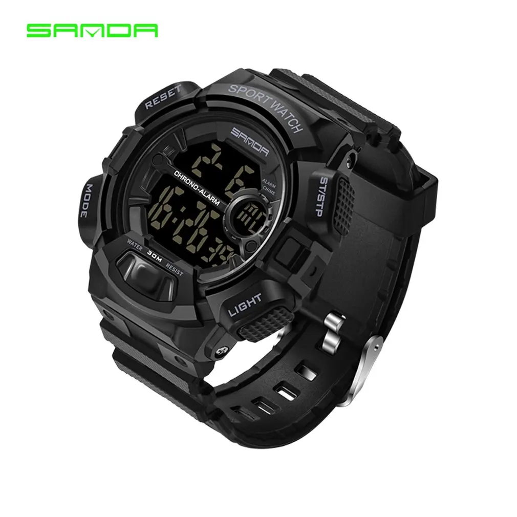 sanda watch men shockproof watch student waterproof
