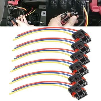 

6PCS UTV Pulse Power Plug Connector Pigtail DJ7039A-2.8-21 For Polaris XP 1000 For The New Polaris Pulse Power Strip And Bus Bar