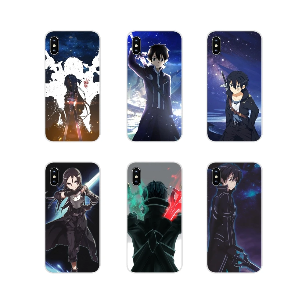 Аксессуары для телефонов Sword Art Online SAO Manga чехлы Motorola Moto X4 E4 E5 G5 G5S G6 Z Z2 Z3 G G2 G3 C Play Plus |