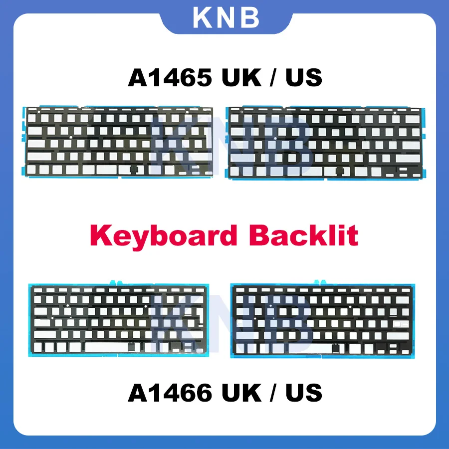 New Keyboard Backlight For Macbook Air 11" A1370 A1465 13" A1369 A1466 backlight EU UK US Layout 2010-2015 Years | Компьютеры и