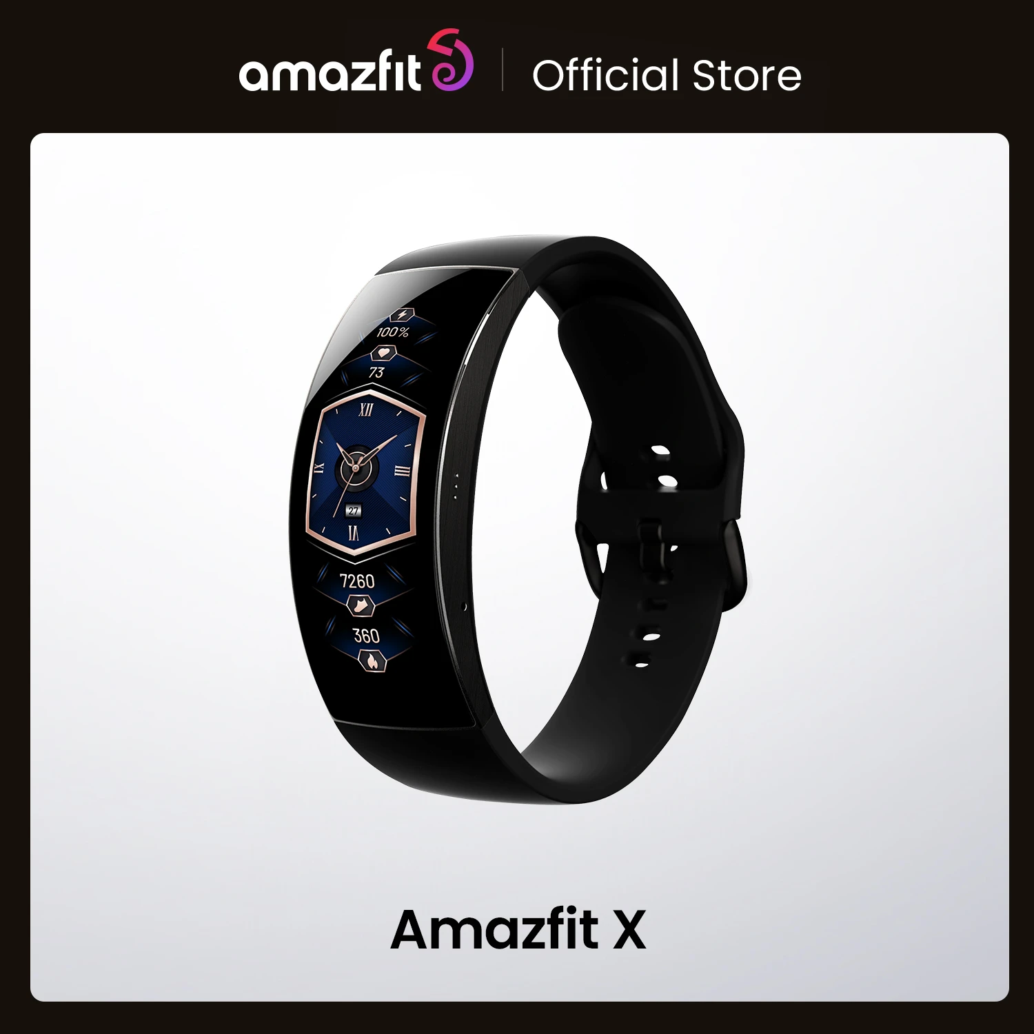 Amazfit X Smartwatch Global Version Curved Screen Titanium Body Sleep  Monitoring 5atm Water Resistant Multi Sports Modes - Smart Watches -  AliExpress
