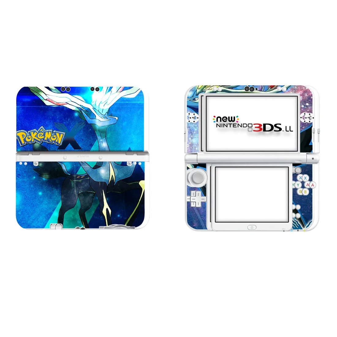 Pokemon Go Пикачу полное покрытие наклейка Кожа Наклейка для NEW 3DS XL Скины Наклейка s для NEW 3DS LL виниловая Защитная Наклейка