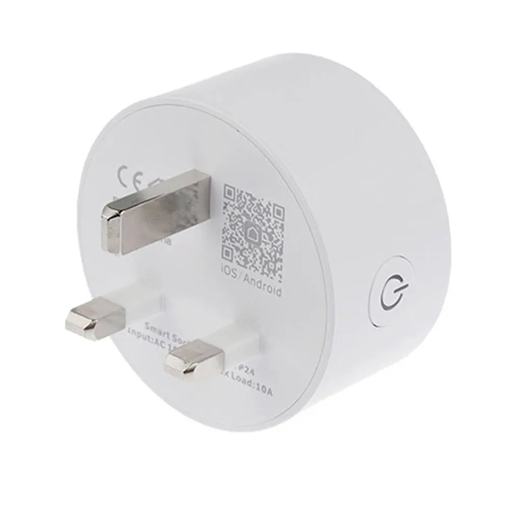 Household Socket Wifi Smart Socket Voice Reminder Socket Mobile Phone Remote Control Multi-function Plug Hot