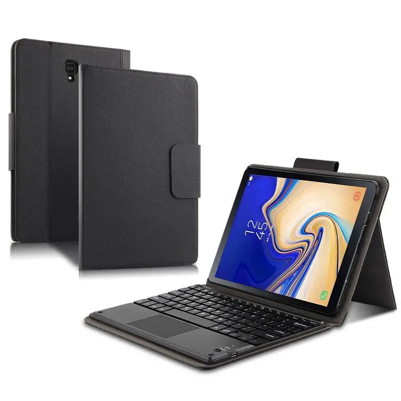 

Case For Samsung Galaxy Tab S4 10.5 SM-T830 T835 T837 Bluetooth keyboard Protective Cover PU Leather Tab S4 10.5" Tablet PC Case