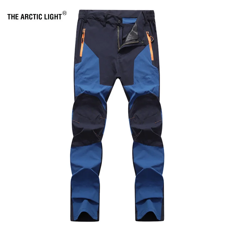 Men Hiking Pants hiking pants Wear-Resistant Quick Dry Anti-UV Pant Waterproof Elastic Trousers 5XL Climbing Trekking Summer