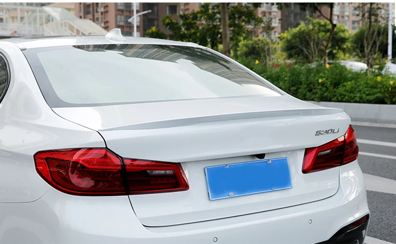 Спойлер из АБС пластика для BMW G30 G38 M5 520i 528i 535i 530i 525i 2018|Спойлеры и крылья| |