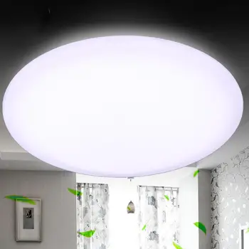 

48W LED Dimming Ceiling Lamp Timing WiFi Remote Voice Control Surface Mount Living Room Memory Function Acrylic Ceiling Light