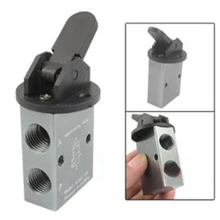 S3HL-08, 2 положения, 3 способа ручного управления, Пневматический Механический клапан