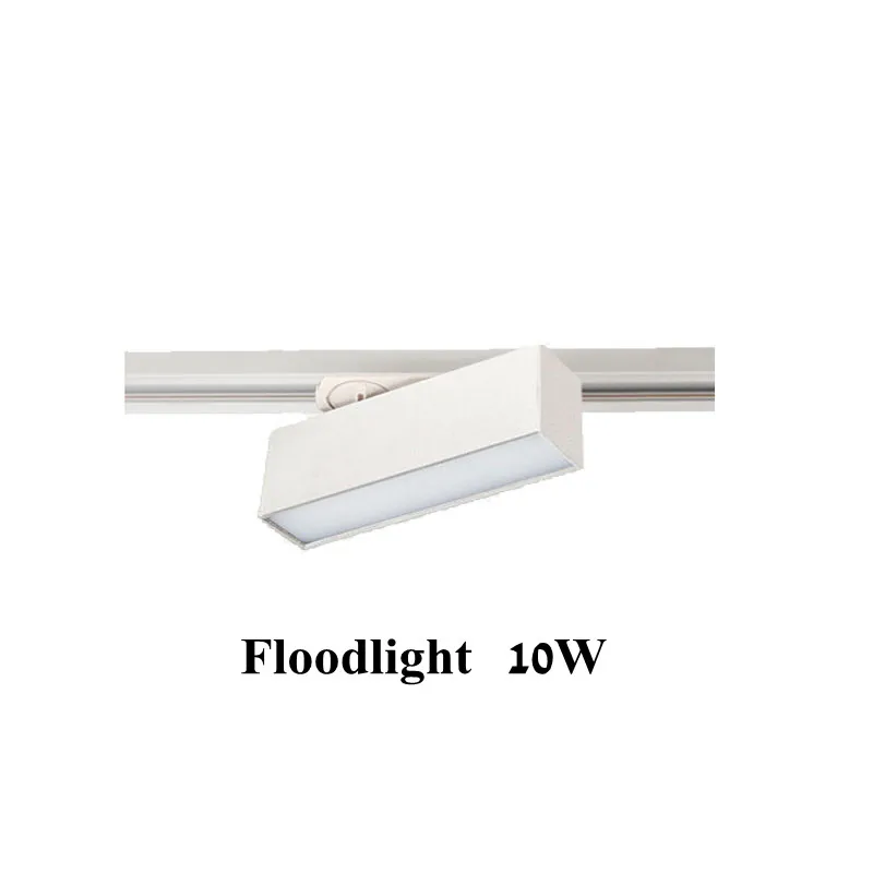 10W 20W 30W 40W LED Track Light LED Ceiling Lamp Aluminum AC85-265V LED Linear Light Floodlight Rail Lamps for Home Shop Stores hanging ceiling lights Ceiling Lights