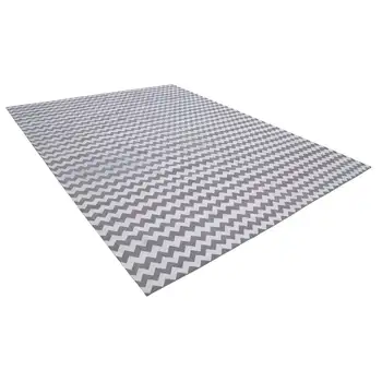 

274x355 Cm Brown Handmade Dhurrie Rug-9x12 Ft