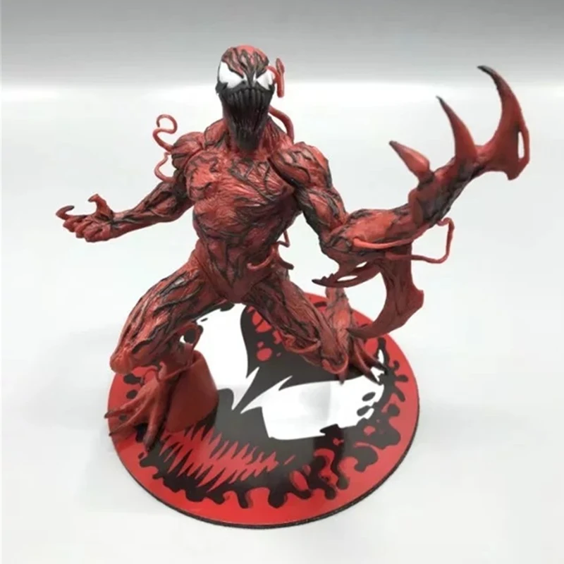 

Avengers Statue Spiderman ARTFX Red Venom GK Antihero venom Resin Action Figure Collection Model Toys Box Y1031
