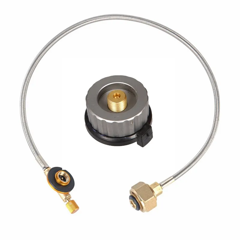 Outdoor Camping Gasfornuis Propaan Refill Adapter Tank Koppeling