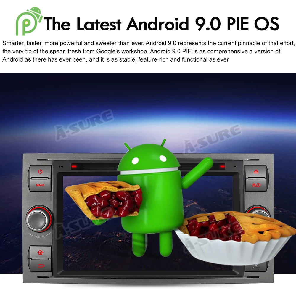 Cheap A-Sure 2 Din 8 Core 4GB RAM Android 9.0 Car Radio GPS DVD Player Navigation For Ford Transit Galaxy Focus Mondeo Fiesta C-Max 3 Cheap A-Sure 2 Din 8 Core 4GB RAM Android 9.0 Car Radio GPS DVD Player Navigation For Ford Transit Galaxy Focus Mondeo Fiesta C-Max 3