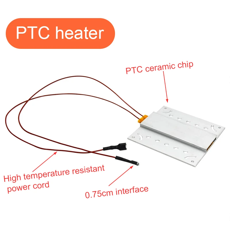ThermostaticHeatingElementPTCEggIncubatorHeaterAluminumHeater