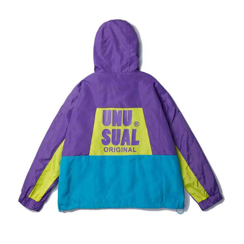 Anorak мужская повседневная куртка с капюшоном на молнии