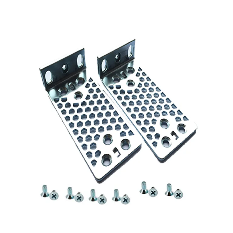 C3850-RAC-KIT = 19 인치 랙 마운트 키트, 귀 브래킷, 시스코 WS-C3850-24UW-S 호환 가능