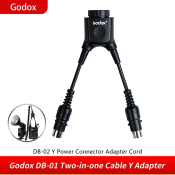 

Godox DB-02 Two-in-One Y Pb820 Pb960 Battery Pack Cable Improving Recycle time