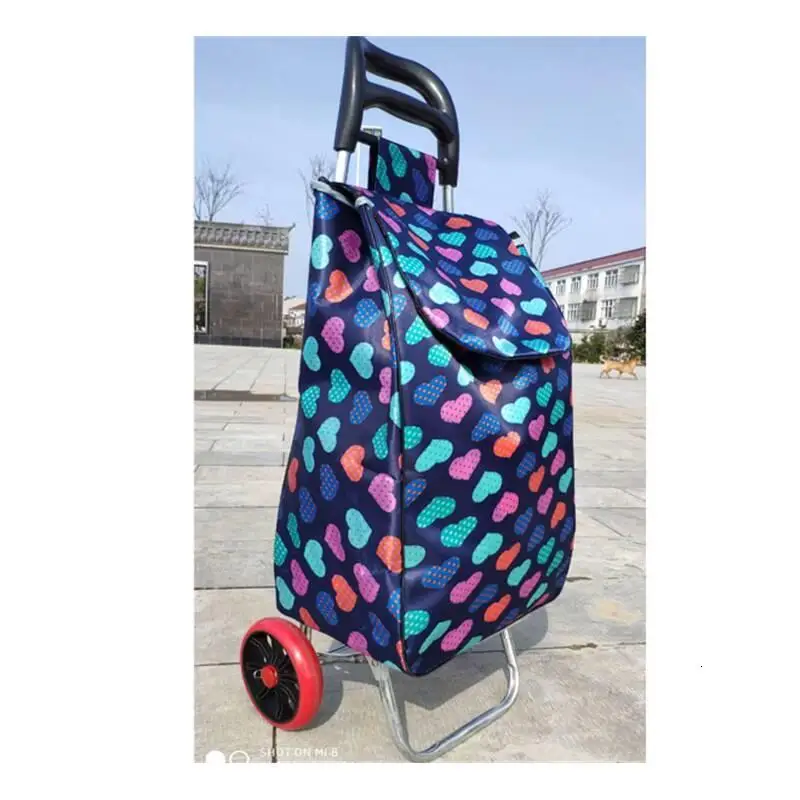 Тележка Verdulero Carro De La Compra Carretilla Plegable Carrello Cucina Mesa Cocina хозяйственная колесница Roulant стол Кухонная Тележка - Цвет: MODEL Q
