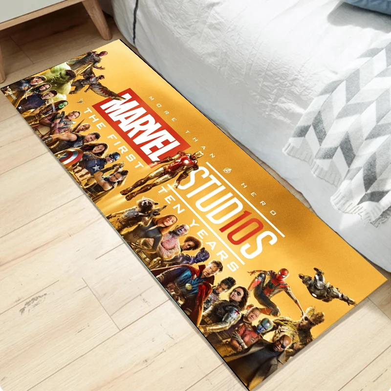 Железный человек Marvel, Мстители, длинный пол, коврик, ковер, кухонный нескользящий коврик, косплей, подарки