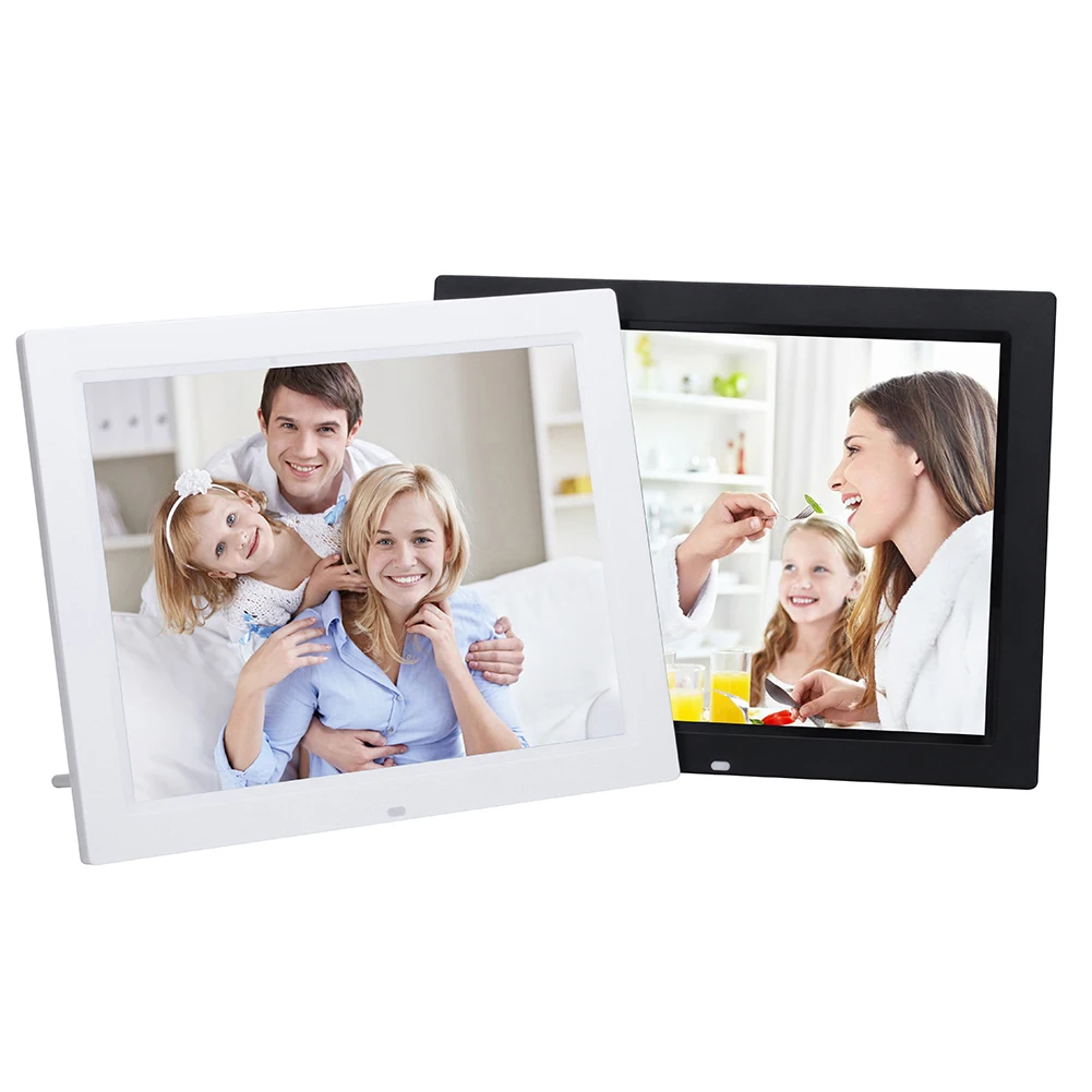 US $54.36 14 inch 43 LED Digital Picture Frame Remote Control Calendar Alarm Clock Electronic Album 1024 X 768 Smart Photo Music Movie
